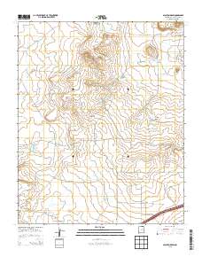 Sacaton Draw 2013 topographic map thumbnail
