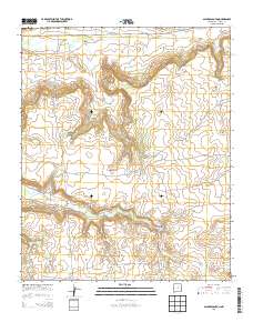 Salazar Canyon 2013 topographic map thumbnail