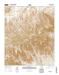 Salinas Peak 2013 topographic map thumbnail