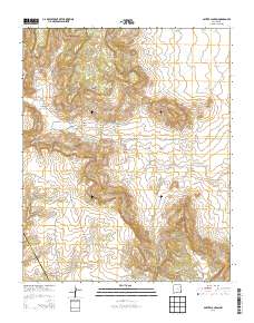 Salitre Canyon 2013 topographic map thumbnail