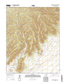 Saltpeter Mountain 2013 topographic map thumbnail
