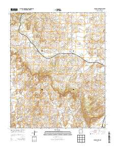 Samson Lake 2013 topographic map thumbnail