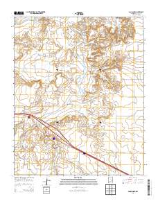 San Jon NW 2013 topographic map thumbnail