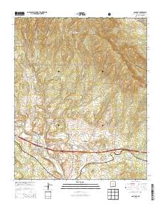 San Jose 2013 topographic map thumbnail