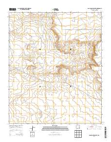 San Juan Mesa West 2013 topographic map thumbnail