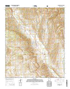 San Lorenzo 2013 topographic map thumbnail