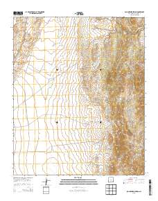 San Lorenzo Spring 2013 topographic map thumbnail