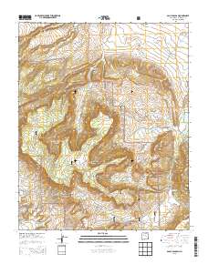 San Lucas Dam 2013 topographic map thumbnail