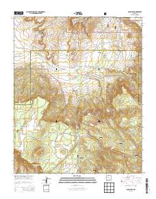 San Mateo 2013 topographic map thumbnail