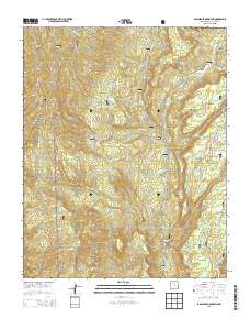 San Miguel Mountain 2013 topographic map thumbnail