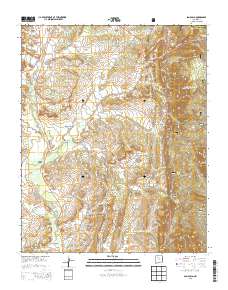 San Pablo 2013 topographic map thumbnail
