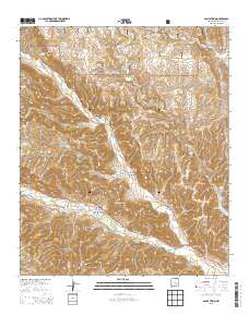 San Patricio 2013 topographic map thumbnail