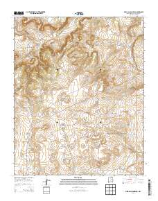 Mesa Palo Amarillo 2013 topographic map thumbnail
