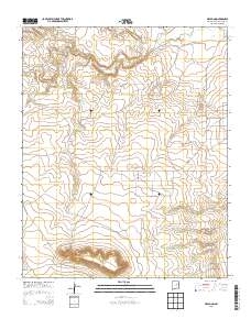 Mesa Pino 2013 topographic map thumbnail