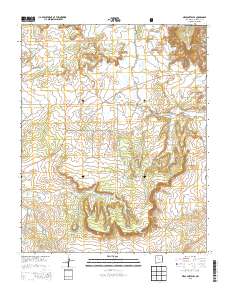 Mesa Portales 2013 topographic map thumbnail