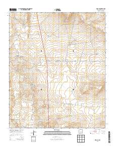 Mesa SE 2013 topographic map thumbnail