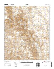 Mesa SW 2013 topographic map thumbnail