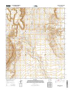 Mesas Mojinas 2013 topographic map thumbnail