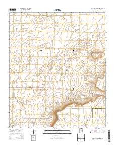 Mescalero Point NE 2013 topographic map thumbnail