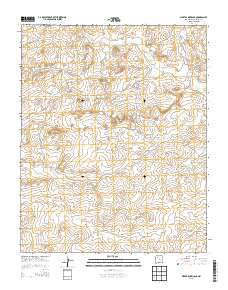 Mesita Americana 2013 topographic map thumbnail