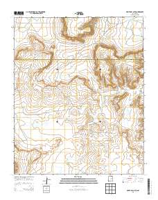 Mesita Del Gato 2013 topographic map thumbnail