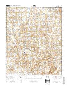 Mesita Del Gavilan 2013 topographic map thumbnail