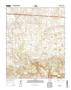 Milagro 2013 topographic map thumbnail