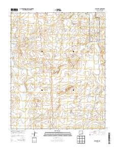 Milk Lake 2013 topographic map thumbnail
