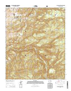 Milligan Mountain 2013 topographic map thumbnail
