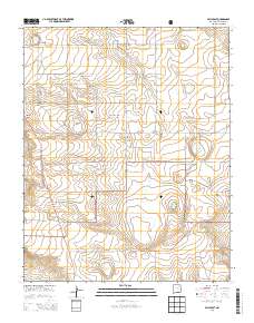 Mills East 2013 topographic map thumbnail