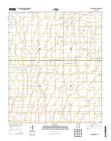 Milnesand SW 2013 topographic map thumbnail