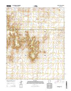 Minnie Butte 2013 topographic map thumbnail