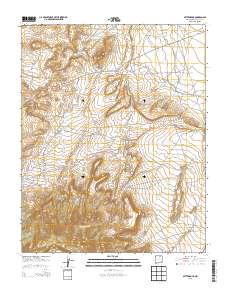 Mitten Rock 2013 topographic map thumbnail