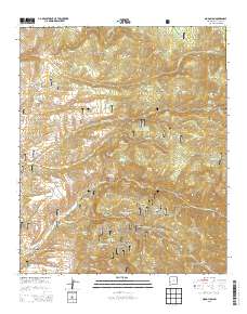 Mogollon 2013 topographic map thumbnail