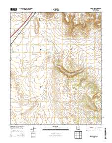 Mogote Hills 2013 topographic map thumbnail