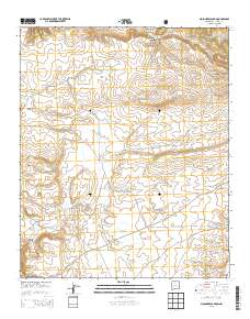Mojonera Canyon 2013 topographic map thumbnail