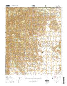 Molino Peak 2013 topographic map thumbnail