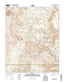 Montesito Creek 2013 topographic map thumbnail