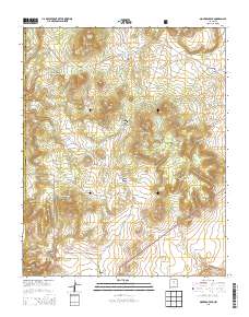 Montoso Peak 2013 topographic map thumbnail