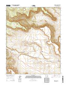 Mora Ranch 2013 topographic map thumbnail