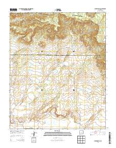 Moreno Hill 2013 topographic map thumbnail