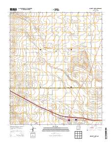 Moriarty North 2013 topographic map thumbnail