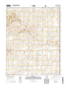 Moses 2013 topographic map thumbnail