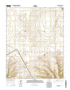 Mosquero 2013 topographic map thumbnail
