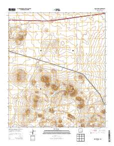 Mount Aden 2013 topographic map thumbnail