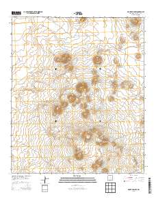 Mount Aden SW 2013 topographic map thumbnail