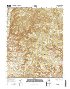 Mount Nebo 2013 topographic map thumbnail