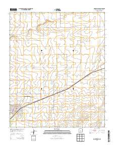 Mountainair 2013 topographic map thumbnail