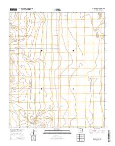 Mountainair NE 2013 topographic map thumbnail