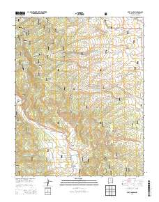 Mule Canyon 2013 topographic map thumbnail